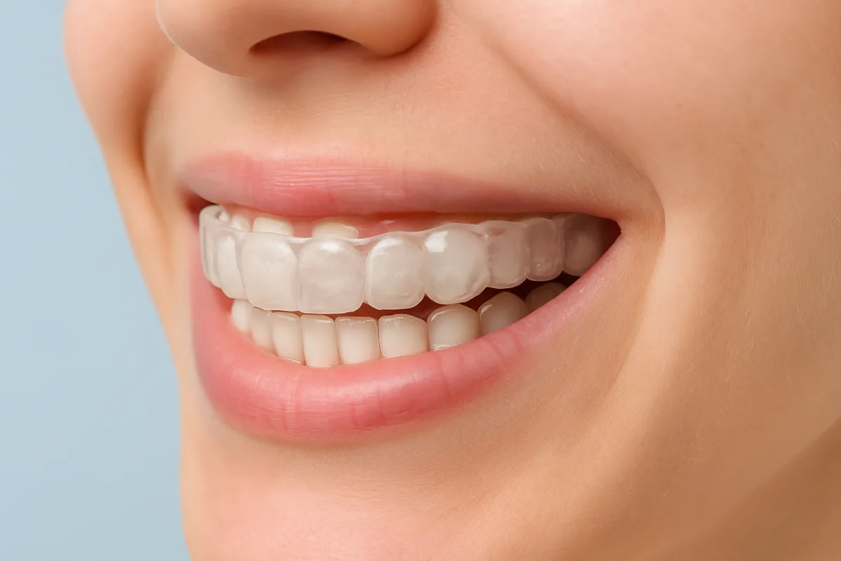 Dental night guard discussion for teeth grinding and bruxism