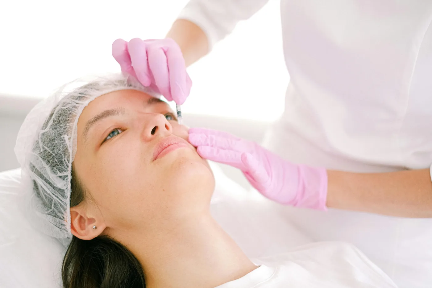 Facial movement and expression lines consultation in a clinical setting